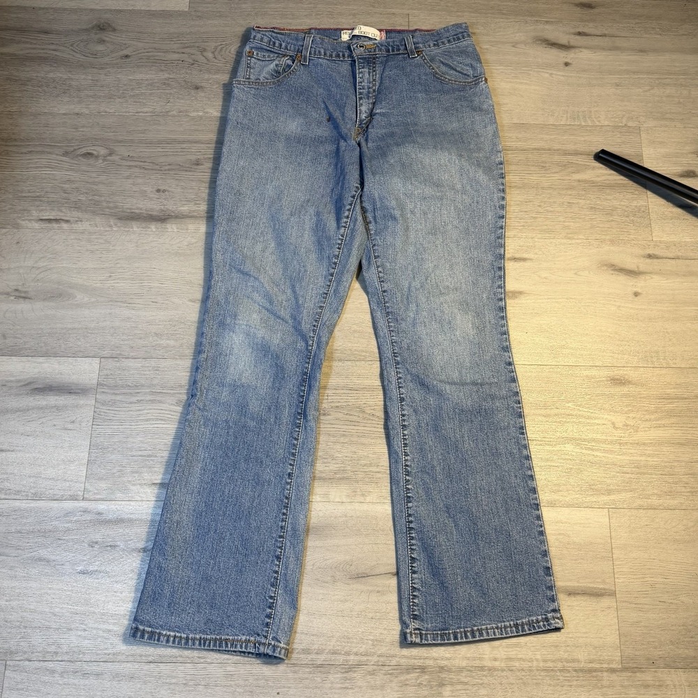 Levi's 517 Bootcut Jeans Mens 12M / ~32x30 Light Wash Blue Denim